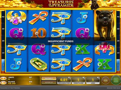 Слот от компании Босс Медия Treasures of Pyramids