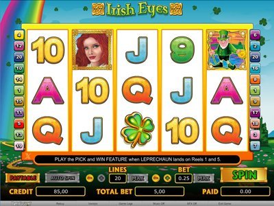 Известный слот NextGen Irish Eyes
