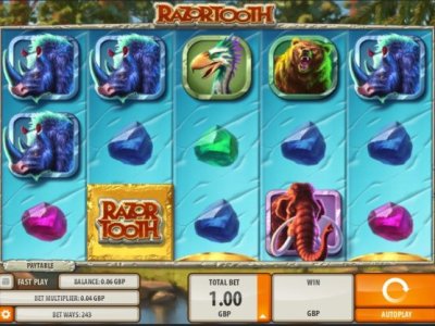 Известный слот Quickspin Razortooth